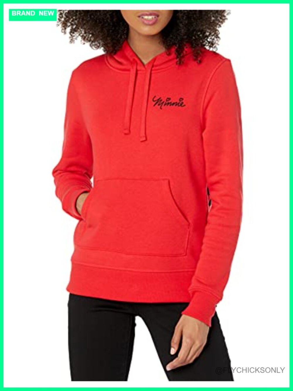 Disney Minnie Mouse Fleece Hoodie Pullover Sweatshirt Plus Size